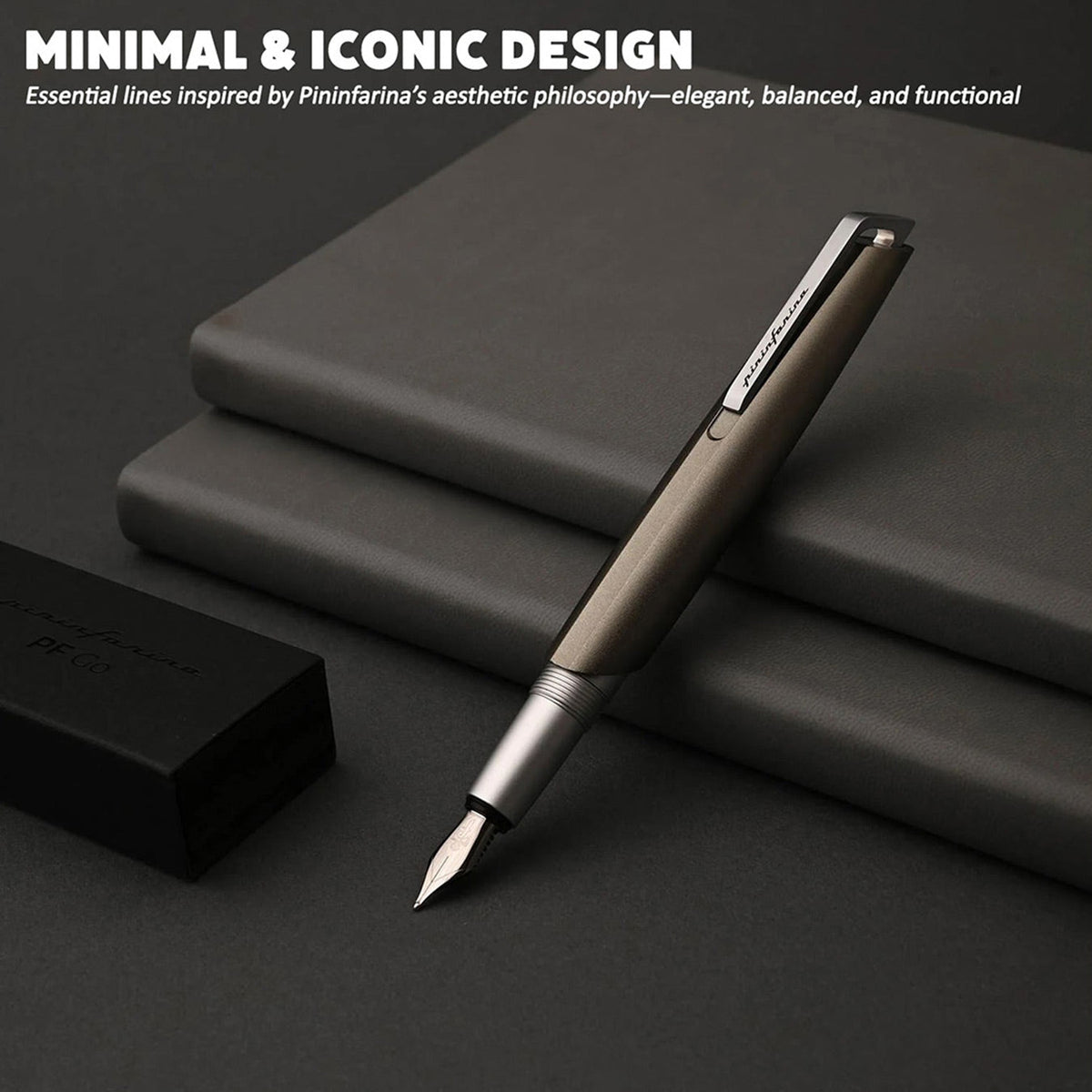 Pininfarina PF Go Fountain Pen – Titanio