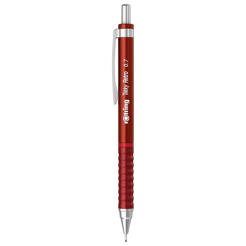 Rotring | Tikky | Retro | Mechanical Pencil | 0.7mm | Metallic Red