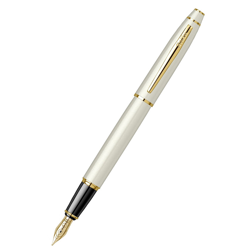 Scrikss | Noble 35 | Fountain Pen | Ivory-GT  Medium