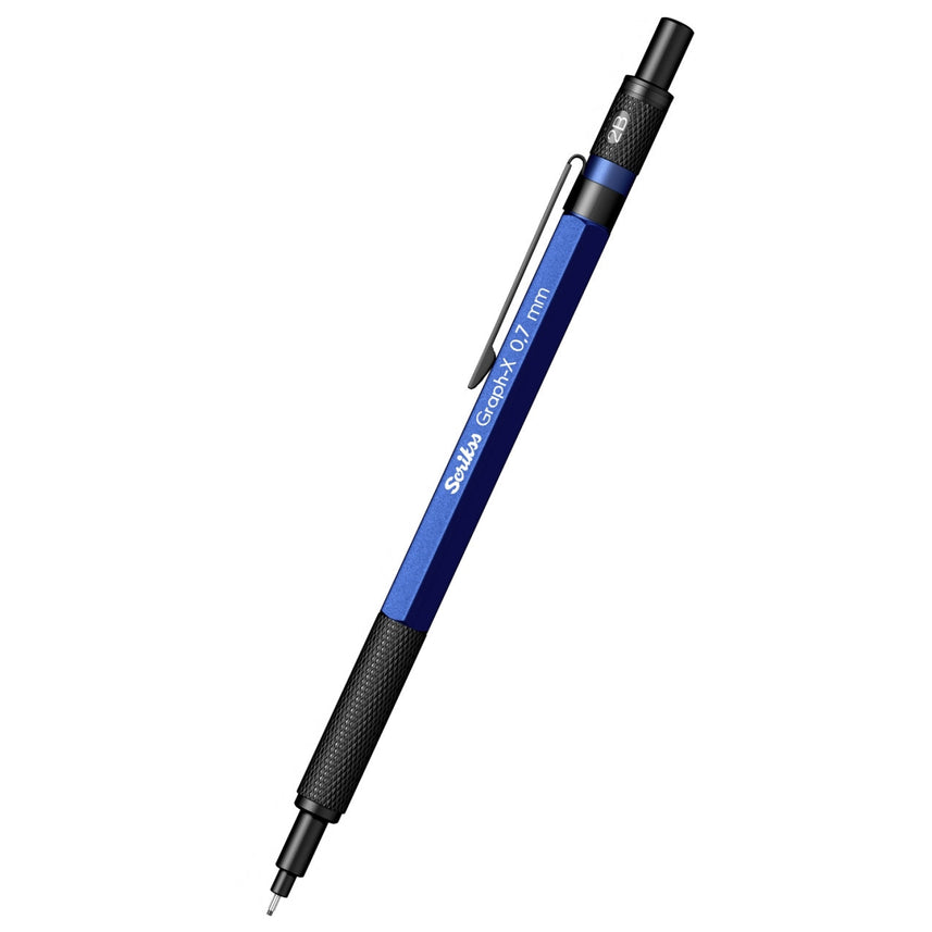 Scrikss | Graph-X | Mechanical Pencil | Metallic Blue | 0.7mm