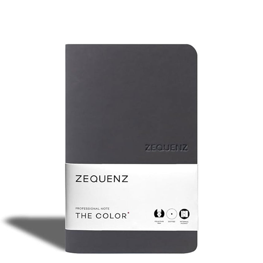 Zequenz The Color Notebook A6 Professional Note Storm Grey Polka Dots