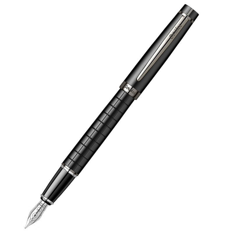 Scrikss | Honour 38 | Fountain Pen | Matt Black | Medium Nib