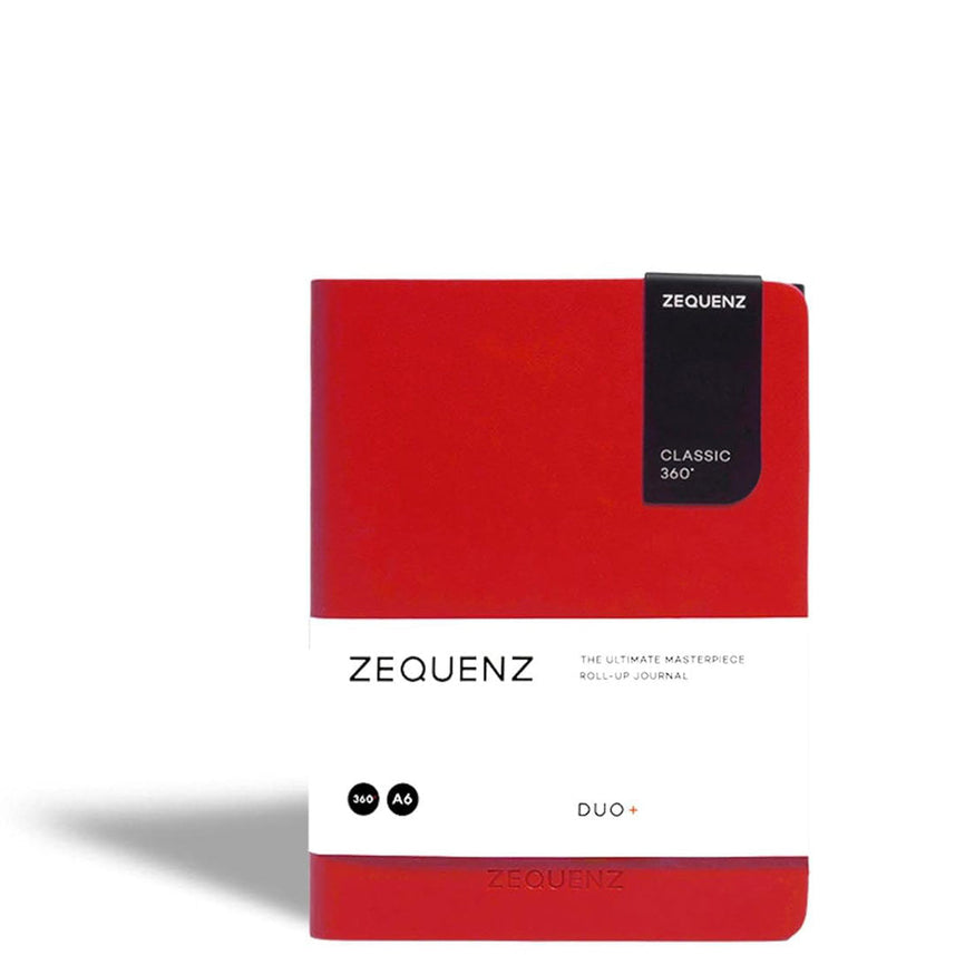 Zequenz A6 Notebook – Alpine Sunset | Ruled & Blank | 320 Pages, 70 GSM |Handmade|Ideal for Journaling & Note-Taking | DUO+ Series