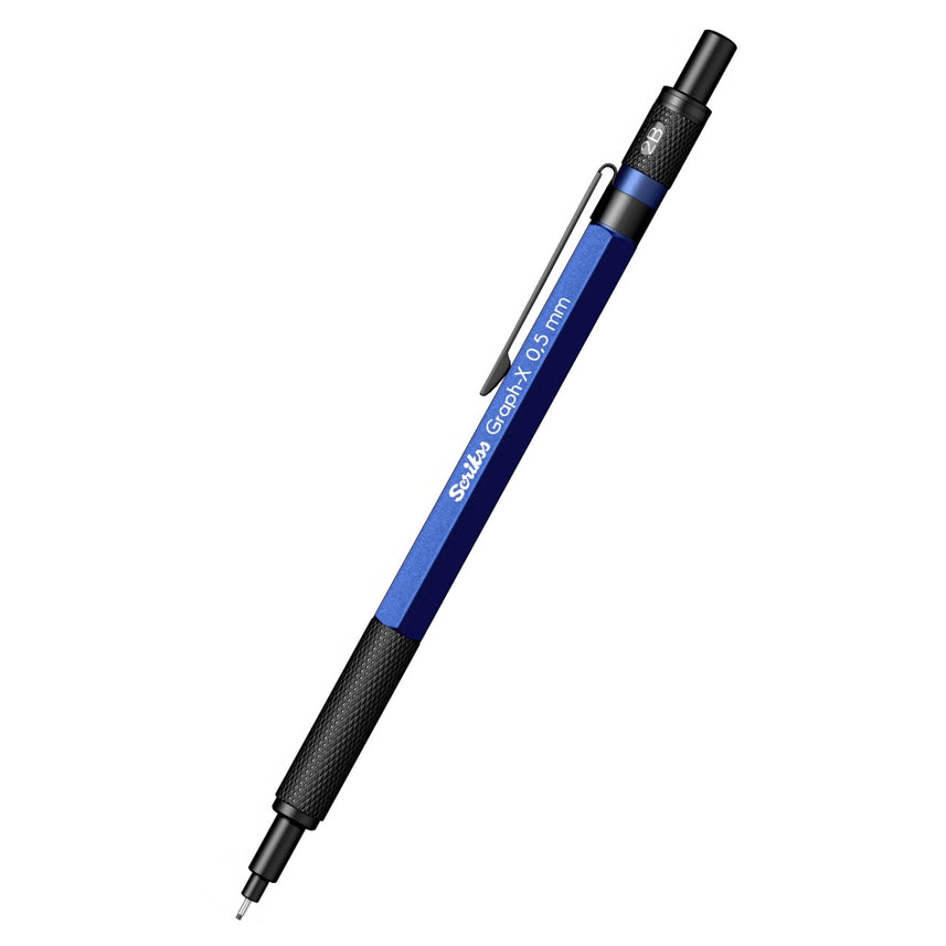 Scrikss | Graph-X | Mechanical Pencil | Metallic Blue | 0.5mm