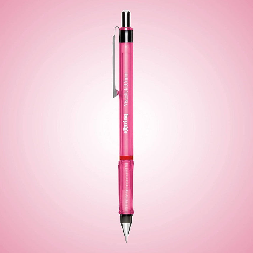 Rotring | Visuclick | 0.7mm | Mechanical Pencil | Pink Barrel | Pack of 12