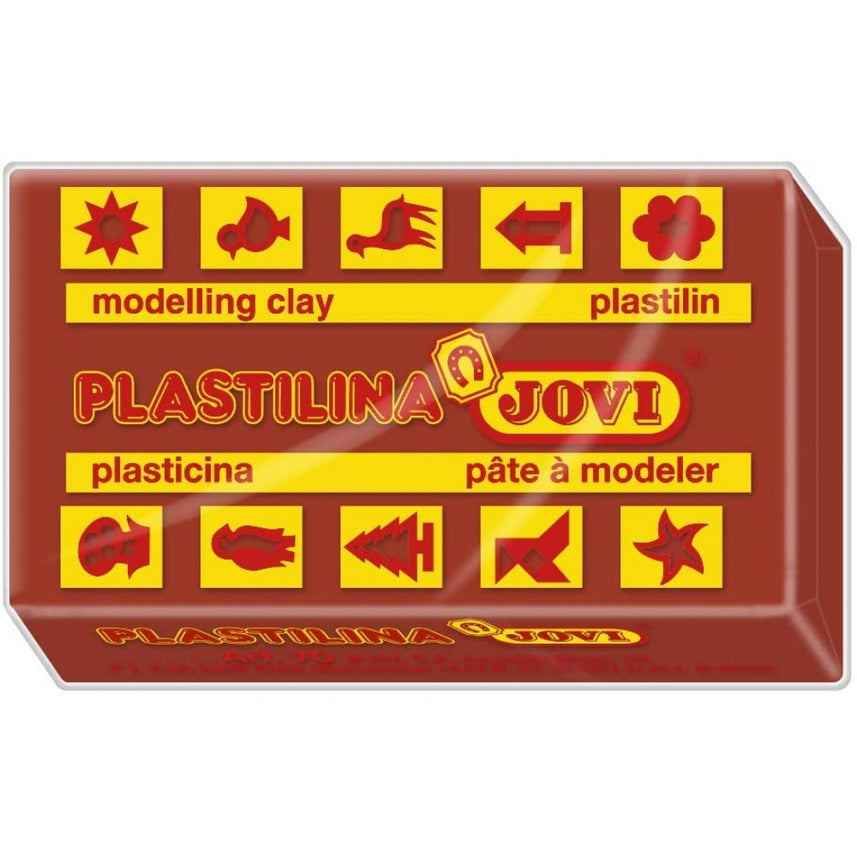Jovi | Modelling Clay | 30 Bars Of 50gm | Brown