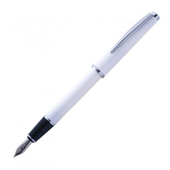 Scrikss | Calligraphy | Pen Set | White Acrylic Carbon Fiber | Medium, 1.1mm, 1.5mm, 2.3mm Nib - penpencilink
