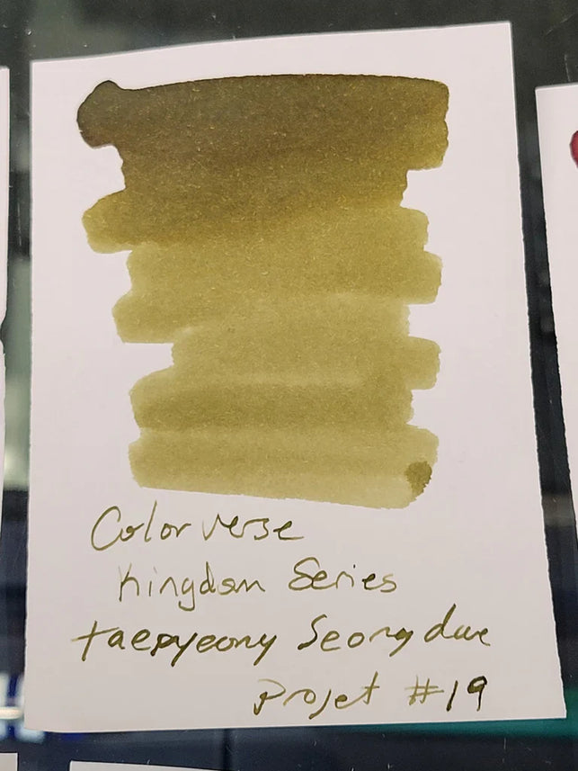 Colorverse | Kingdom Series | Ink Bottle | Taepyeong Seongdae | 30ml