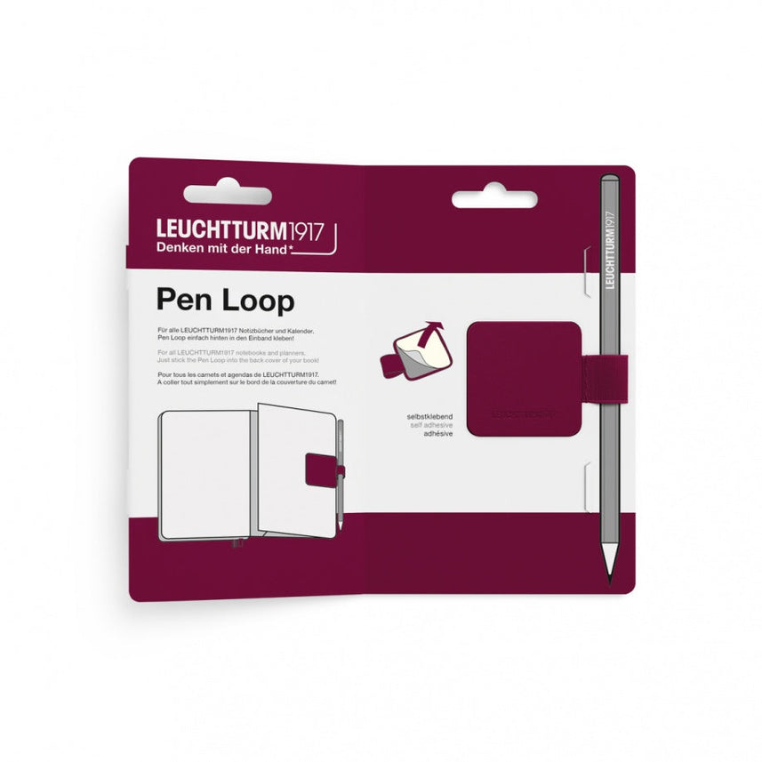 LEUCHTTURM1917 PEN LOOP-PORT RED