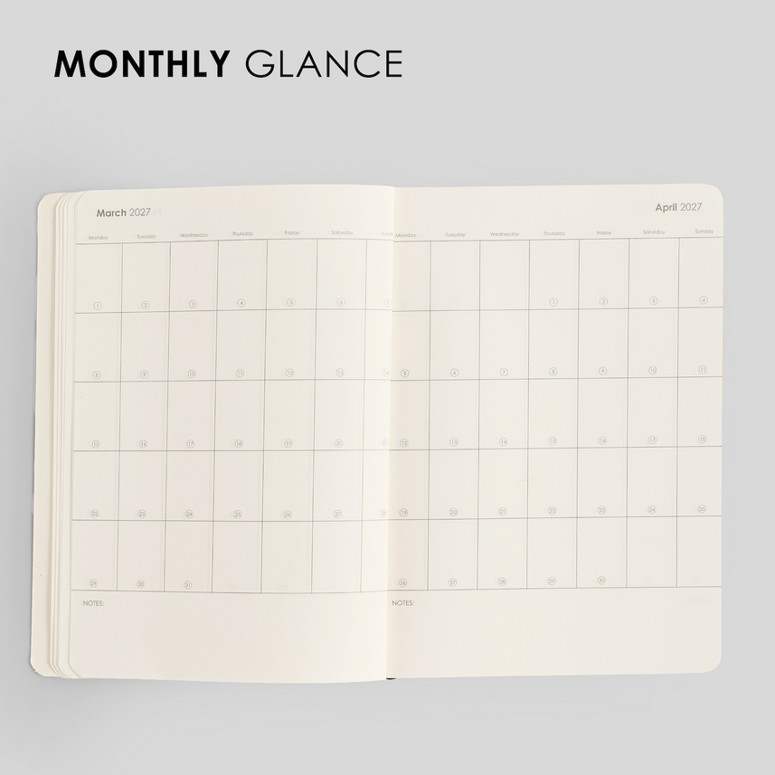 2027 Weekly Planner A5 