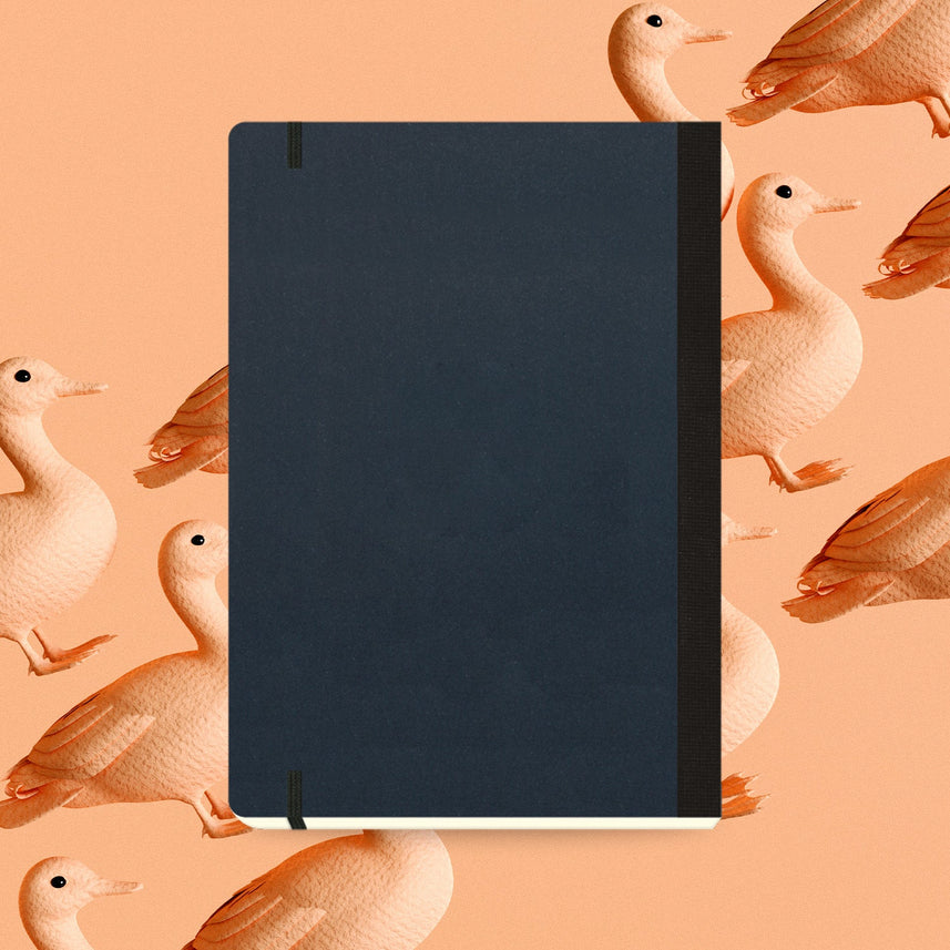 Flexbook | Plain | Large B5 Size Notebook | Black | Flex Global