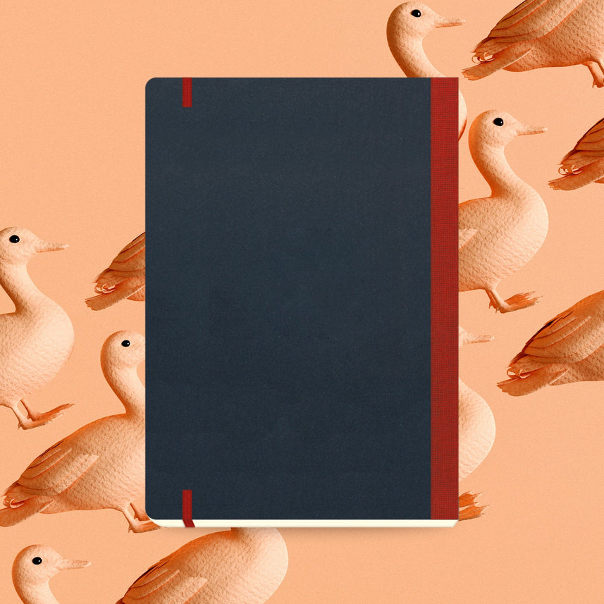 Flexbook | Open Date | Large B5 Size Planner | Red | Flex Global