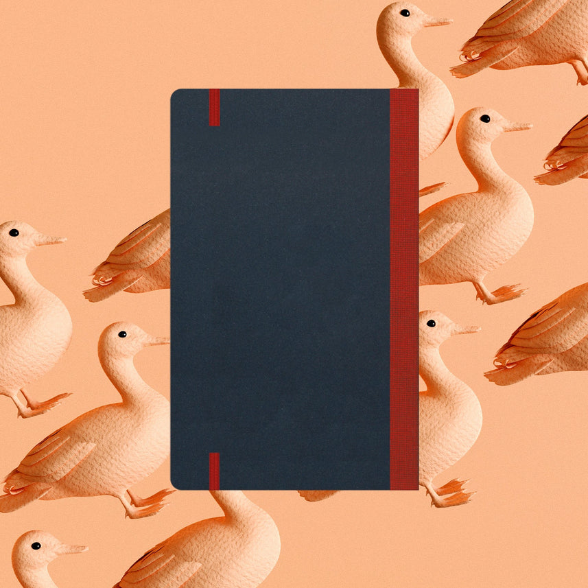 Flexbook | Open Date | Medium A5 Size Planner | Red | Flex Global