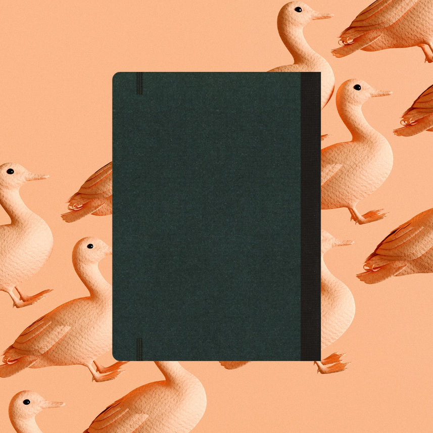 Flexbook | Blank | Medium A5 Size Sketchbook | Black | Flex Global Sketchbook