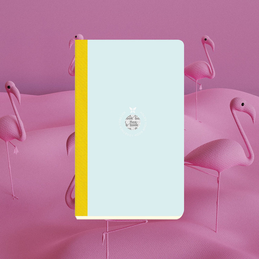 Flexbook | Ruled | Medium A5 Size Notebook | Light Blue-Green | Smartbook