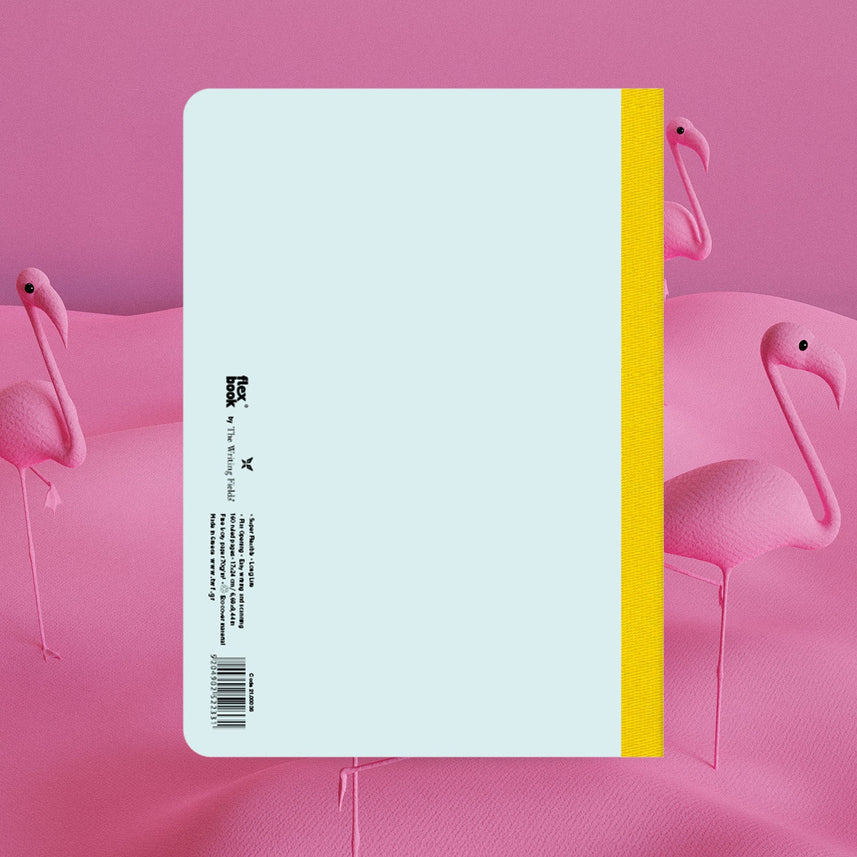 Flexbook | Ruled | Large A4 Size Notebook | Light Blue-Green | Smartbook