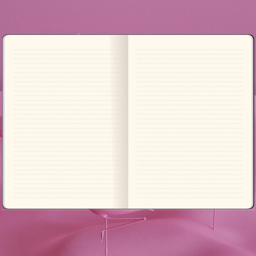 Flexbook | Ruled | Large A4 Size Notebook | Yellow | Smartbook