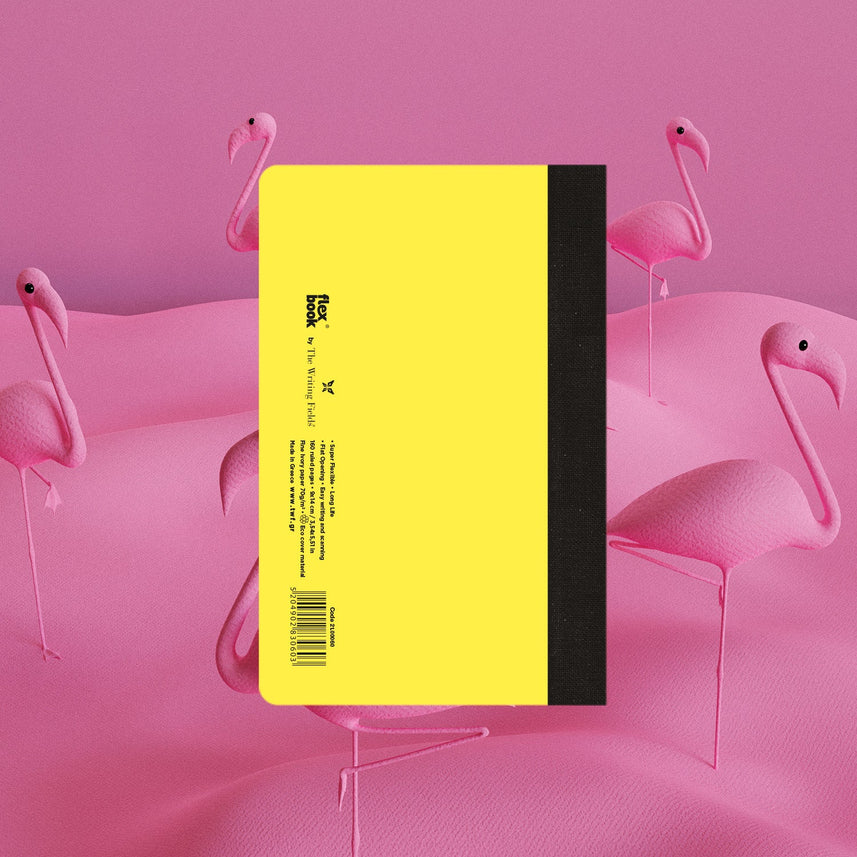 Flexbook | Ruled | Pocket A6 Size Notebook | Yellow | Smartbook