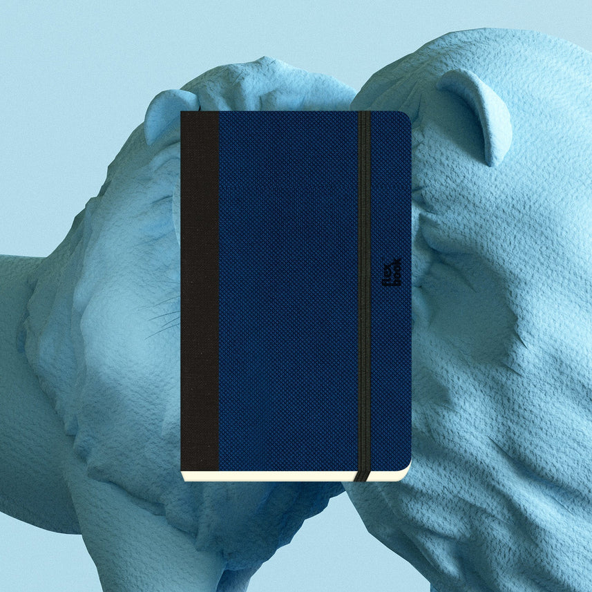 Flexbook | Ruled | Pocket A6 Size Notebook | Royal Blue | Adventure Series