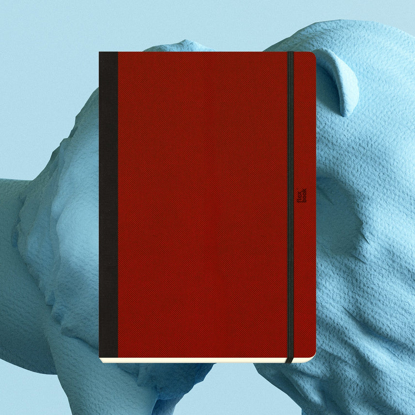 Flexbook | Ruled | Large B5 Size Notebook | Red | Adventure Series