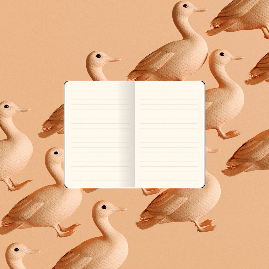 Flexbook | Ruled | Pocket A6 Size Notebook | Orange | Flex Global