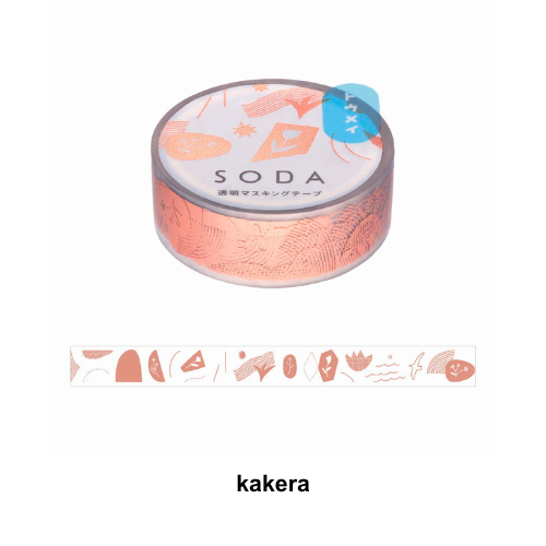 SODA Transparent Masking Tape