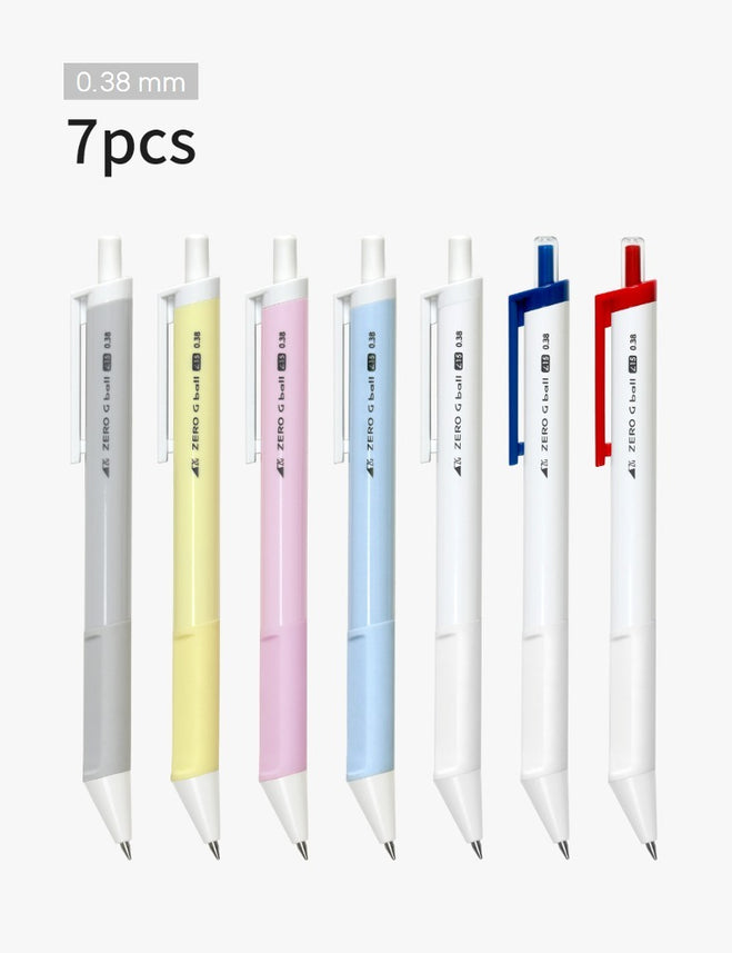 Zero G Tec | Ballpoint Pen | 15° | 0.38mm | Multi-Pack