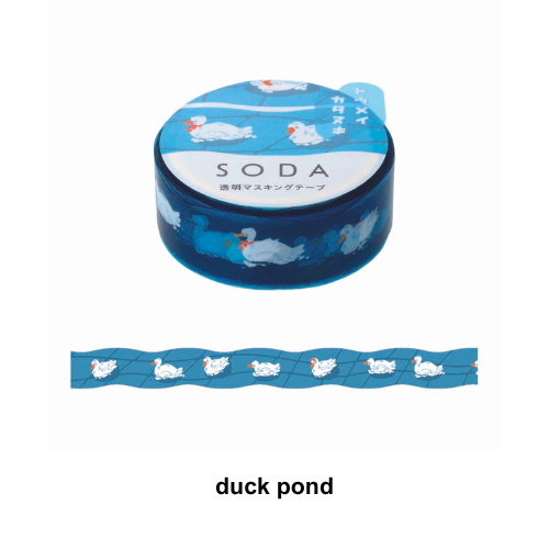 SODA Transparent Masking Tape