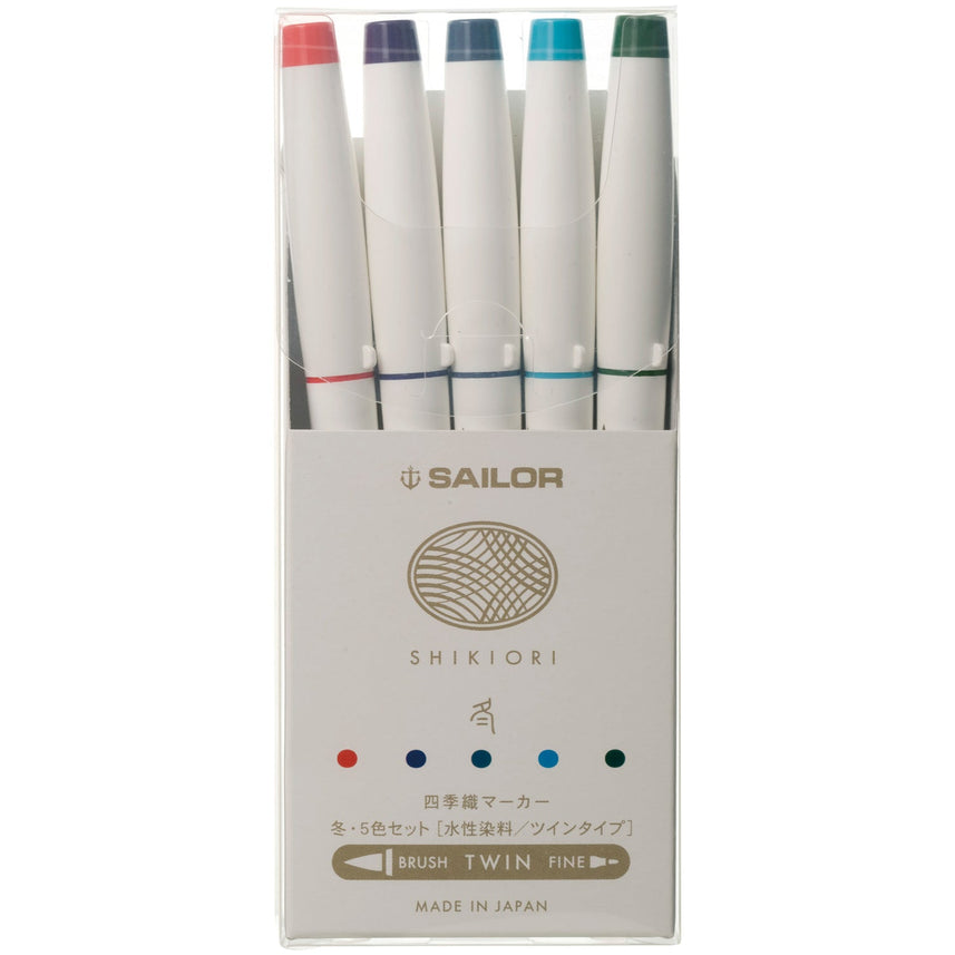 SHIKIORI - Four Seasons Weaving - Marker 5-color set
