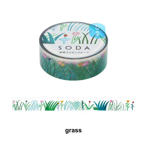 SODA Transparent Masking Tape