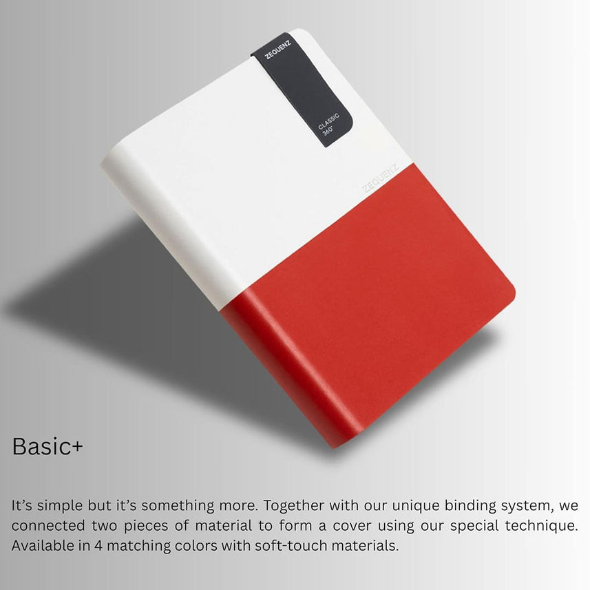 Zequenz A6 Ruled Notebook – Alpine Sunset | 200 Sheets, 70 GSM | Soft Cover, 360Â° Flexible Binding |Handmade| Ideal for Journaling & Note-Taking |Basic+ Series