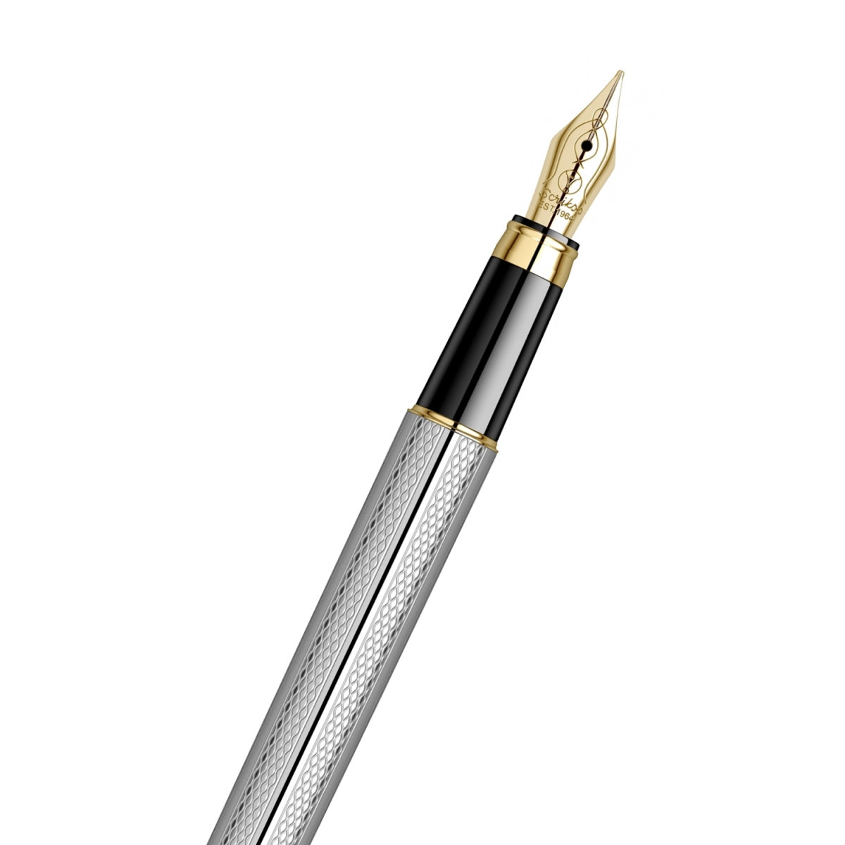 Scrikss | Venus 722 | Fountain Pen | Chrome-GT-Medium