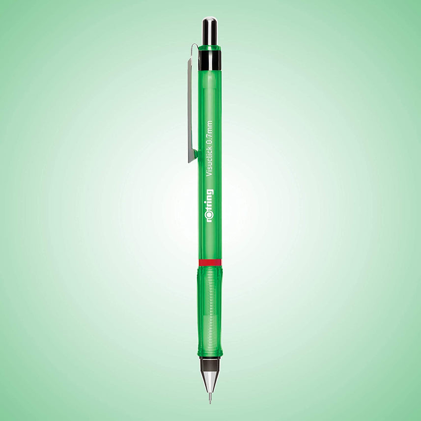 Rotring | Visuclick | 0.7mm | Mechanical Pencil | Green | 24 HB Leads