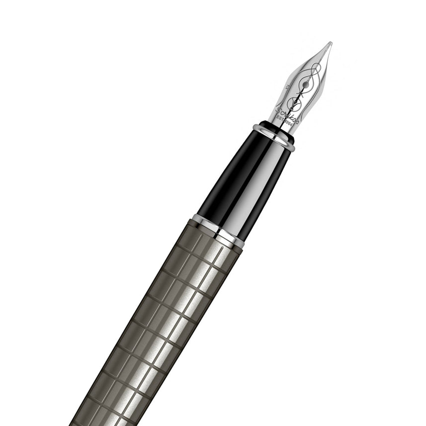 Scrikss Honour 38 Medium Nib Fountain Pen - Carbon Grey GMT