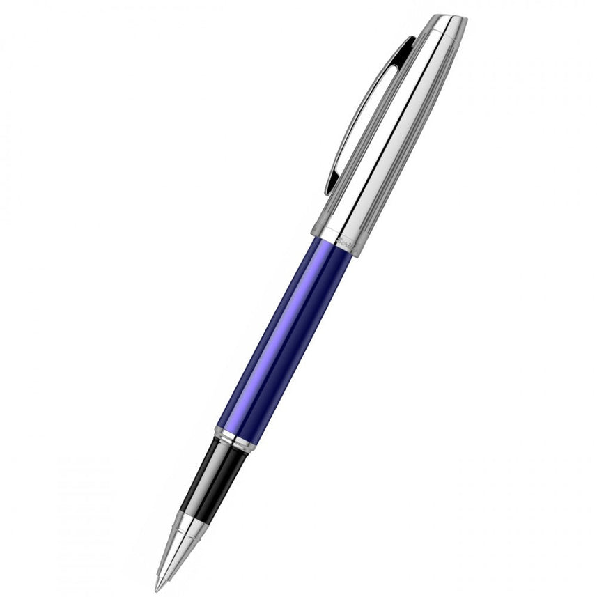 Scrikss | Oscar 39 | Rollerball Pen | Blue Chrome-CT