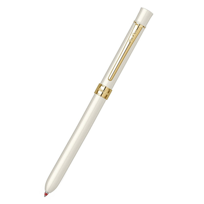 Scrikss | Trio 93 | Multi Function Pen | Ivory Gold-GT