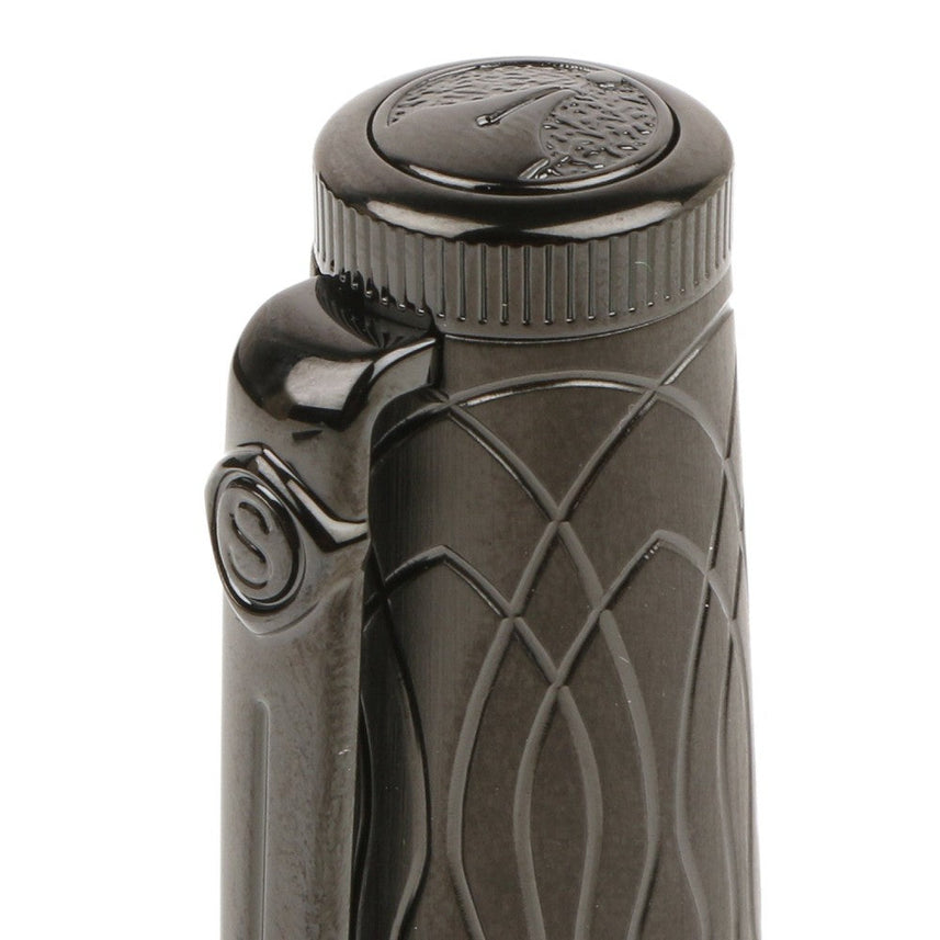 Scrikss | Heritage | Roller Ball Pen | Matt Black | 1.0mm