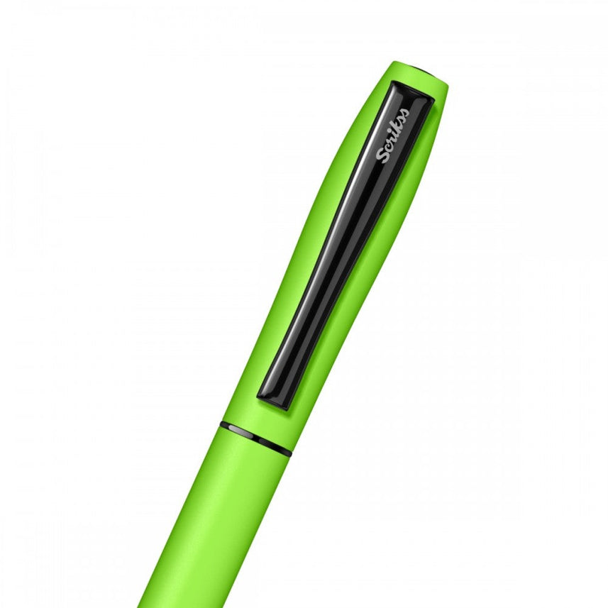 Scrikss | Carnival | Rollerball Pen | Matte Neon Green