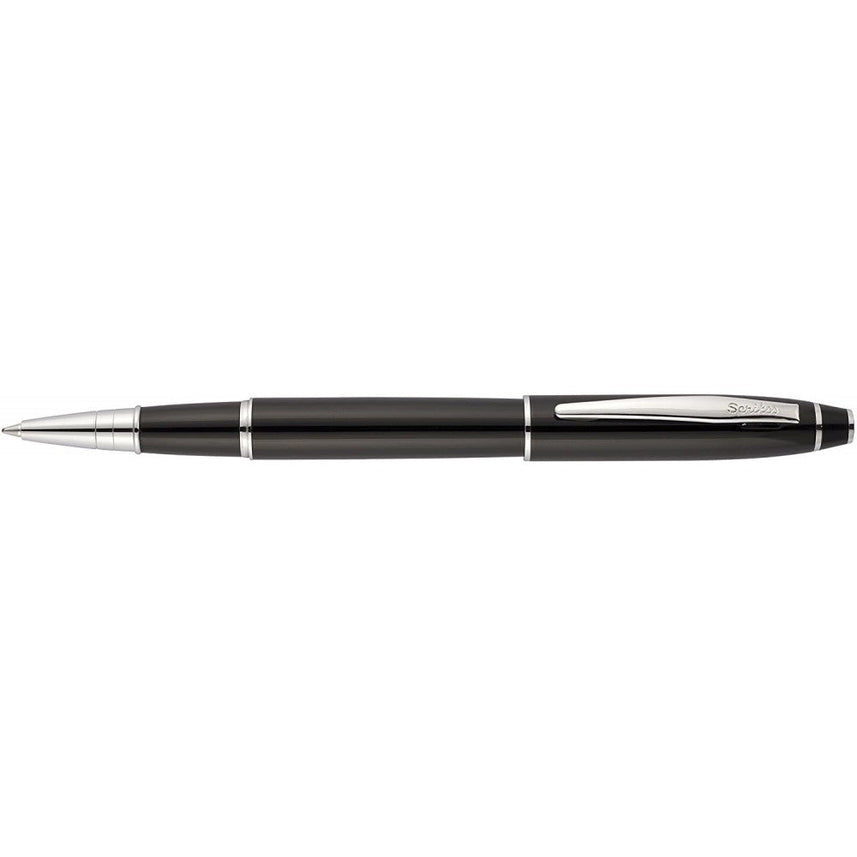 Scrikss Noble 35 Rollerball Pen - Black CT