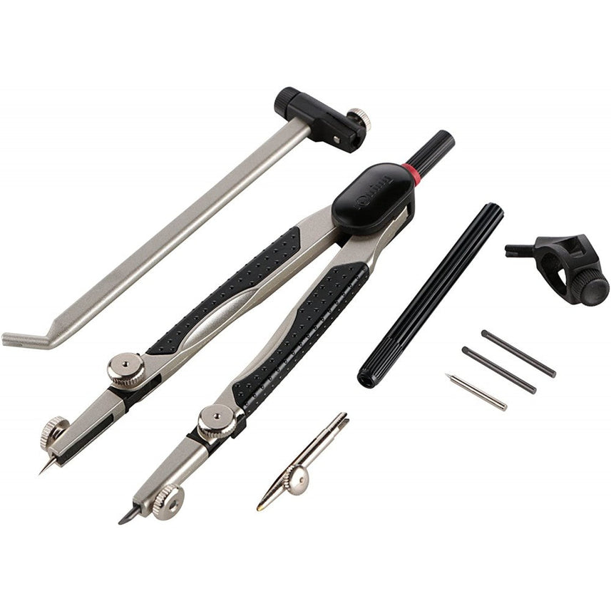 Rotring | Compact Giant | Universal Compass | 6 Pieces