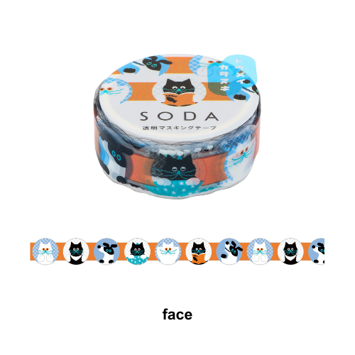SODA Transparent Masking Tape