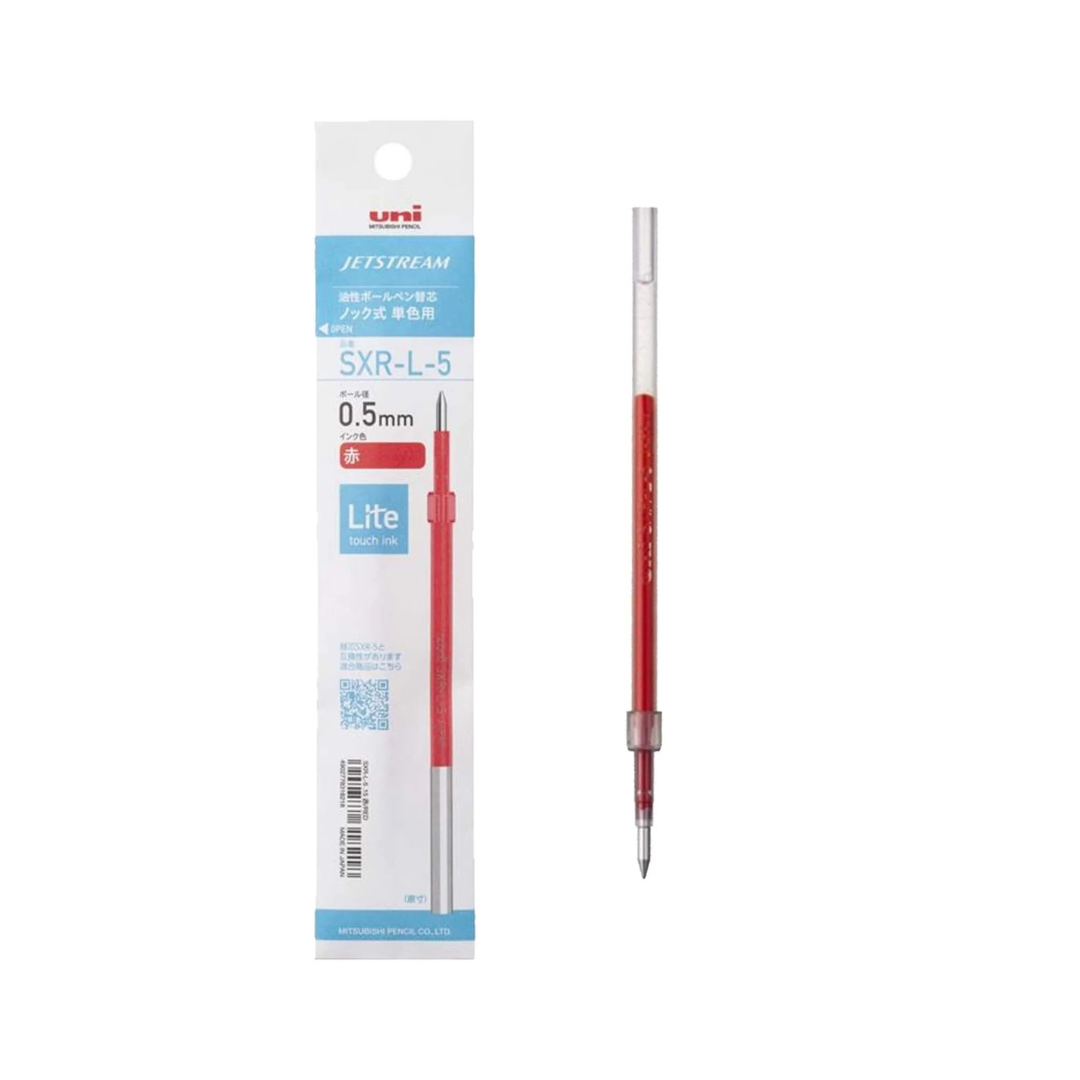 Uni Jetstream Lite Touch Ink Ballpoint Pen Refill SXR-L-5 - 0.5 mm