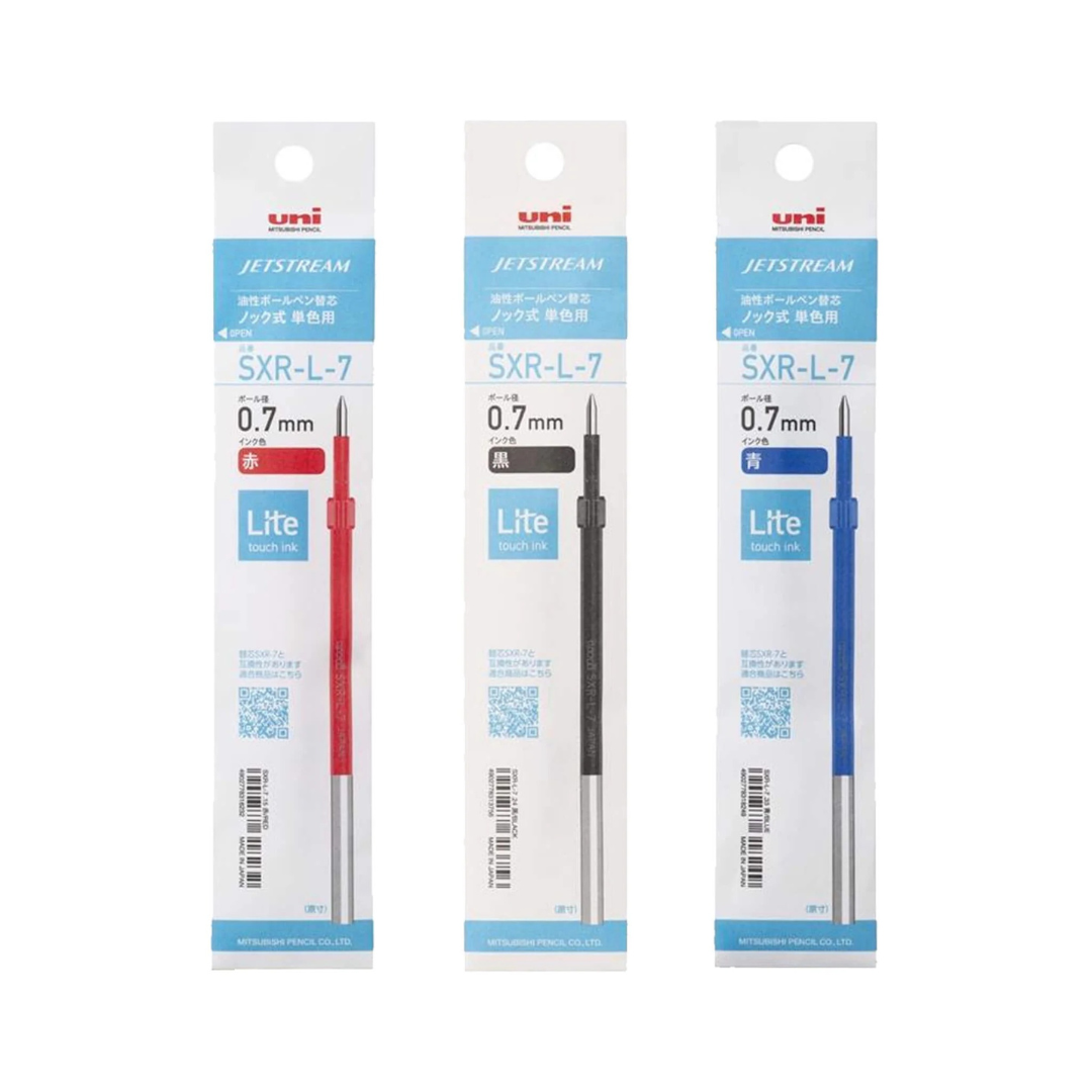 Uni Jetstream Lite Touch Ink Ballpoint Pen Refill SXR-L-7 - 0.7 mm