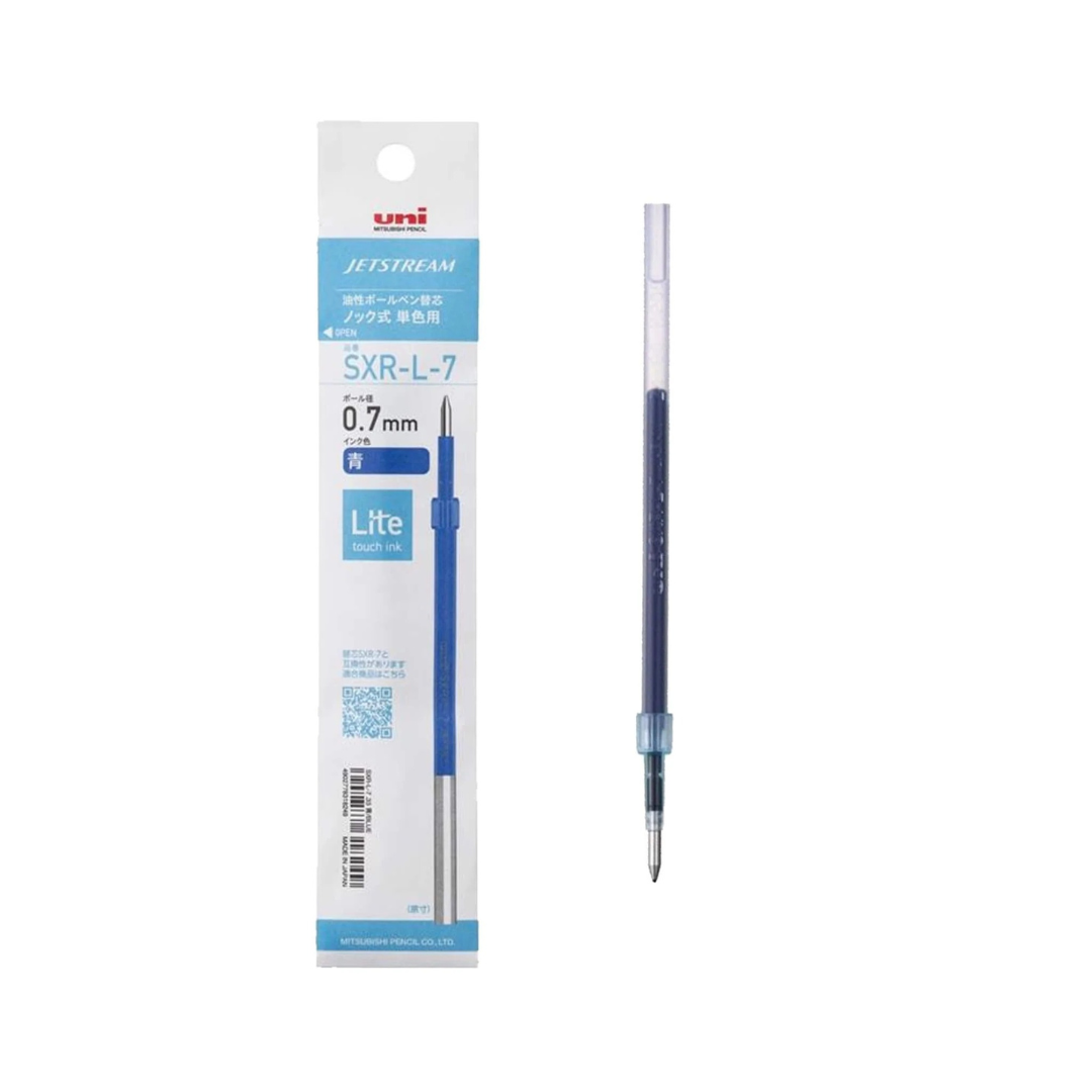 Uni Jetstream Lite Touch Ink Ballpoint Pen Refill SXR-L-7 - 0.7 mm