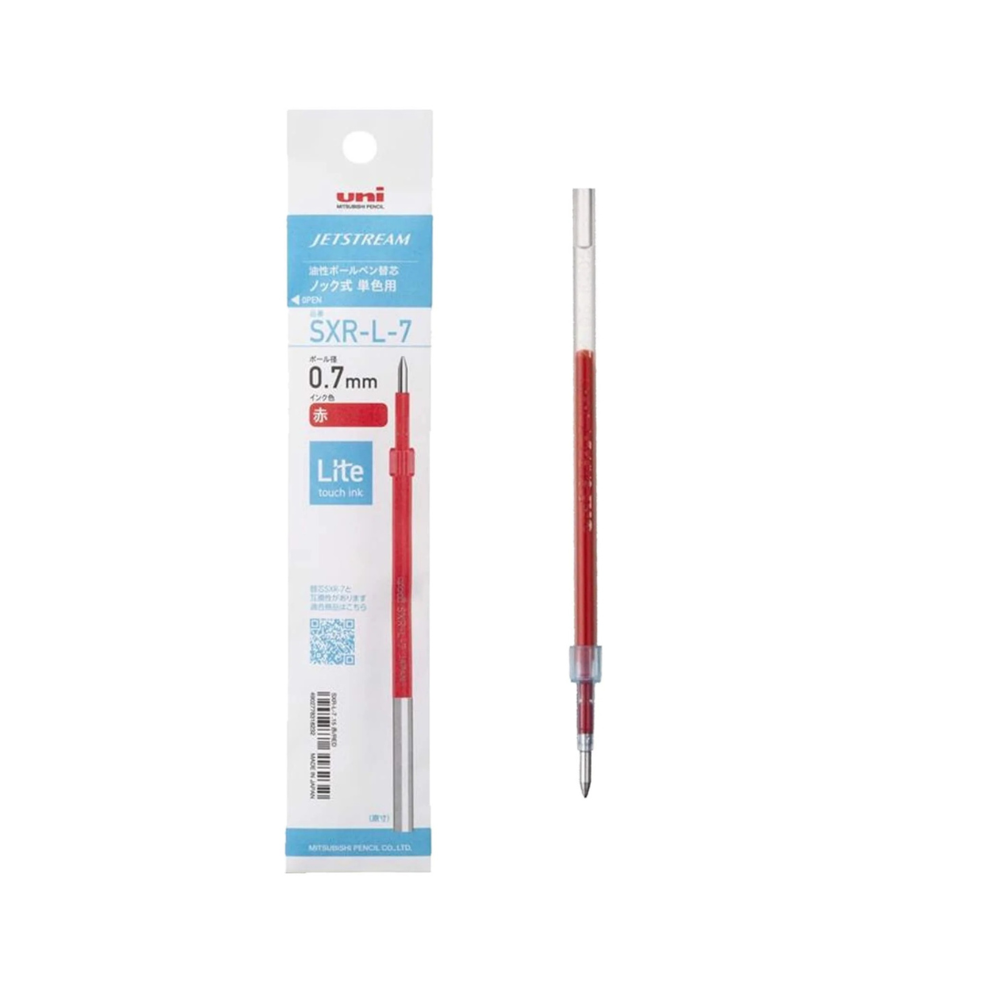 Uni Jetstream Lite Touch Ink Ballpoint Pen Refill SXR-L-7 - 0.7 mm