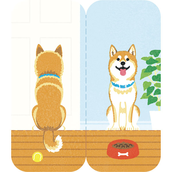 FUTAMATA-FUSEN forked sticky notes Illustration Type