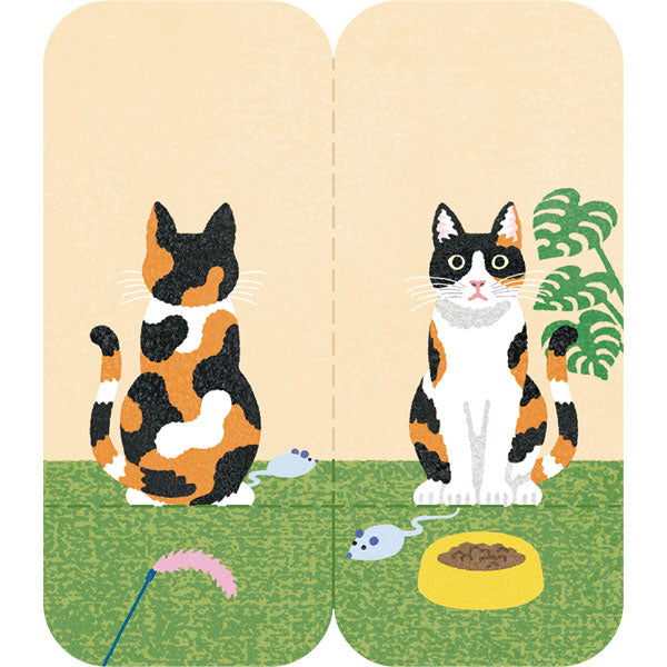 FUTAMATA-FUSEN forked sticky notes Illustration Type