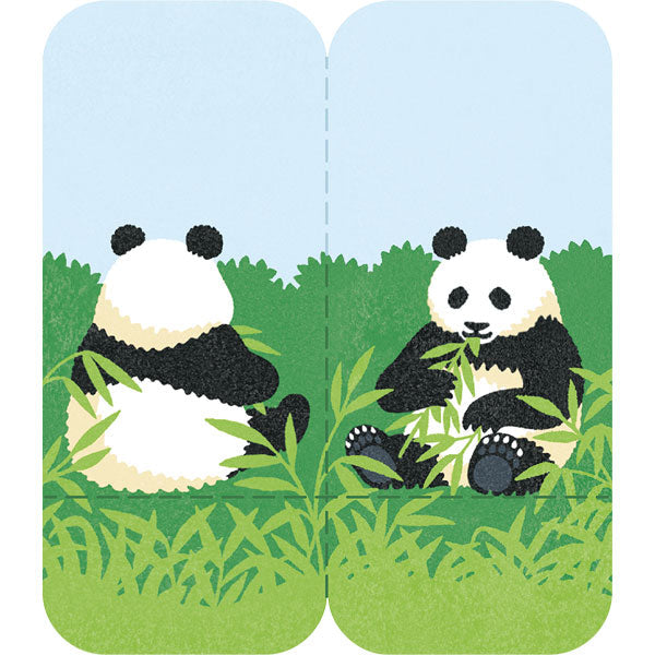 FUTAMATA-FUSEN forked sticky notes Illustration Type