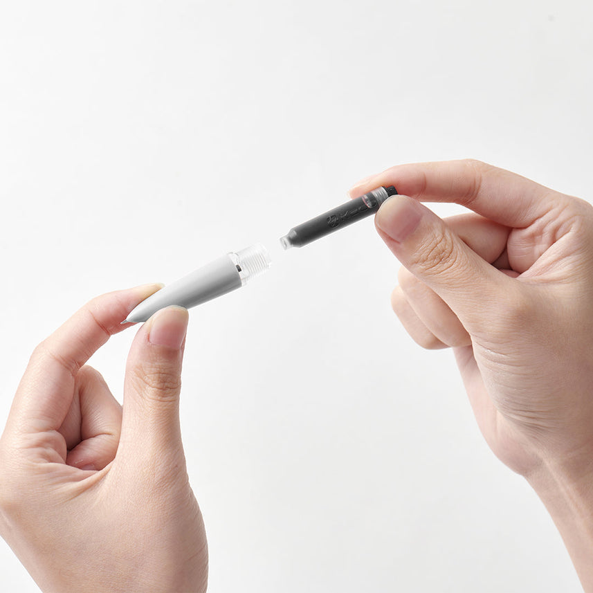 Kaco | Fountain Pens | 0.5mm | Black Ink | Retro | Paper Box Packaging