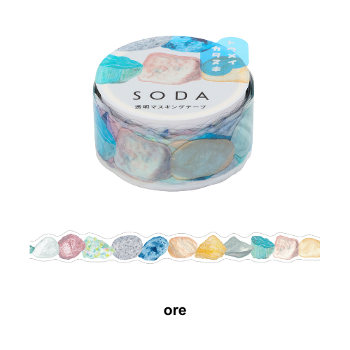 SODA Transparent Masking Tape